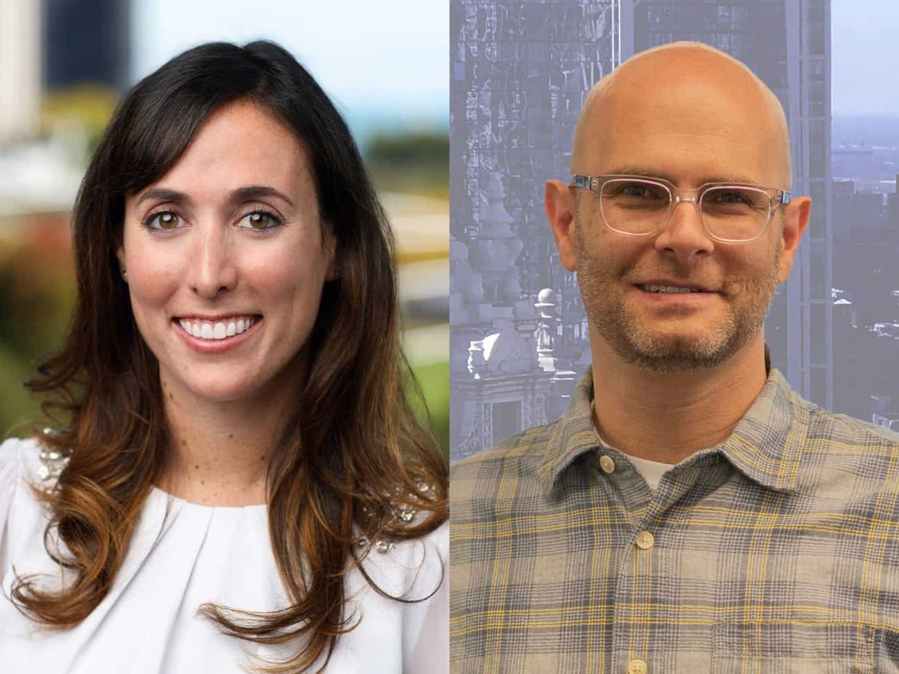 7Wire's vice president, Alyssa Jaffee, and partner Robert Garber 7Wire's vice president, Alyssa Jaffee, and partner Robert Garber